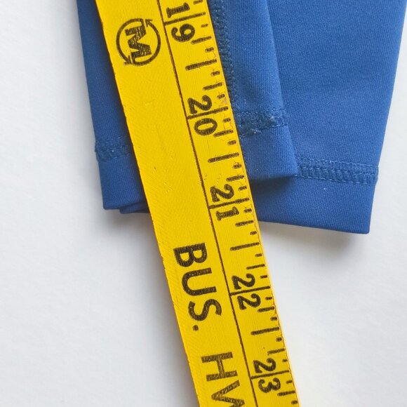 ZYIA Light & Tight active wear leggings cyan women's size 12 - Picture 11 of 13